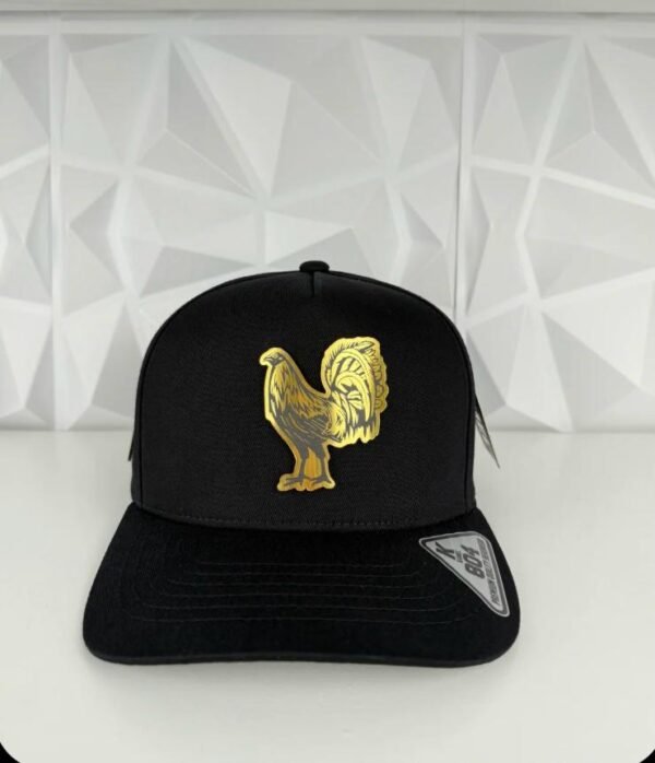 Gold Gallo Placa Gorra-Negra - Image 2