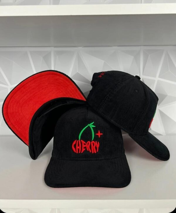 Cherry  Gorra- negra/roja